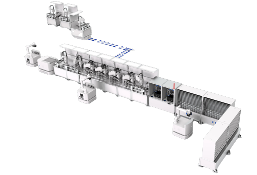 复合机器人工作场景